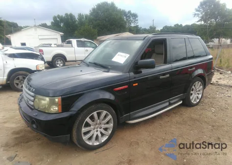 2007 Land Rover Range Rover Sport Supercharged из США, поврежденный, VIN SALSH23477A113887